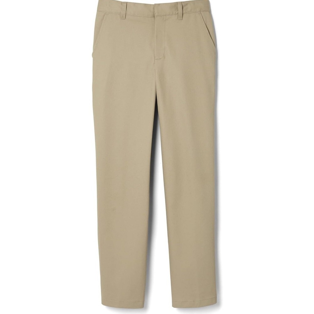 French Toast Boys' Flat Front Relaxed Pants Size 16 NWT Khakis School Uniform